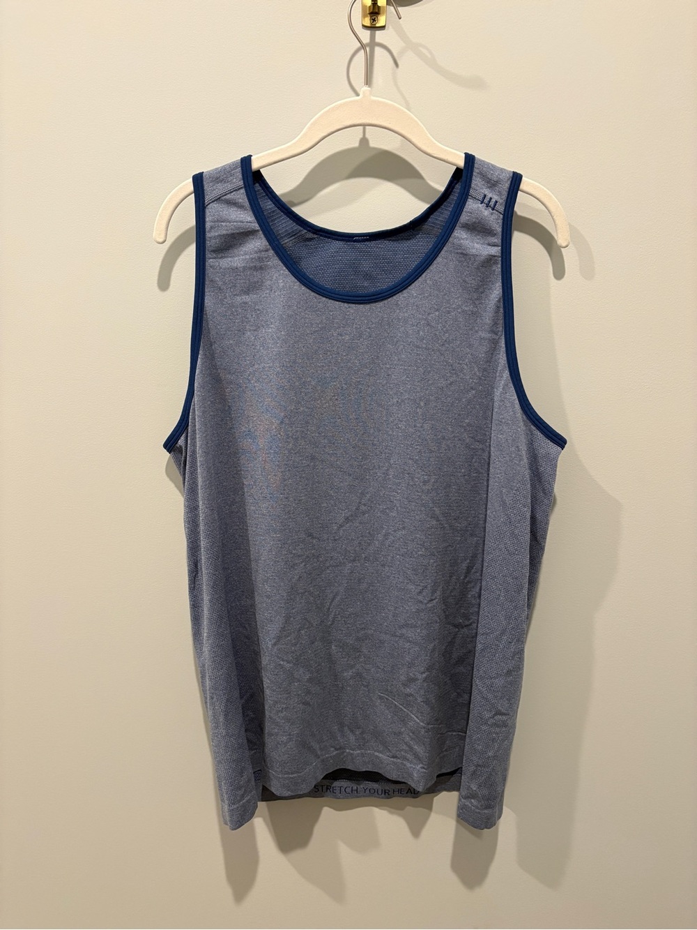 Lululemon Athletica Men’s Blue Performance Tank Top